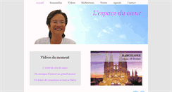 Desktop Screenshot of espaceducoeur.com